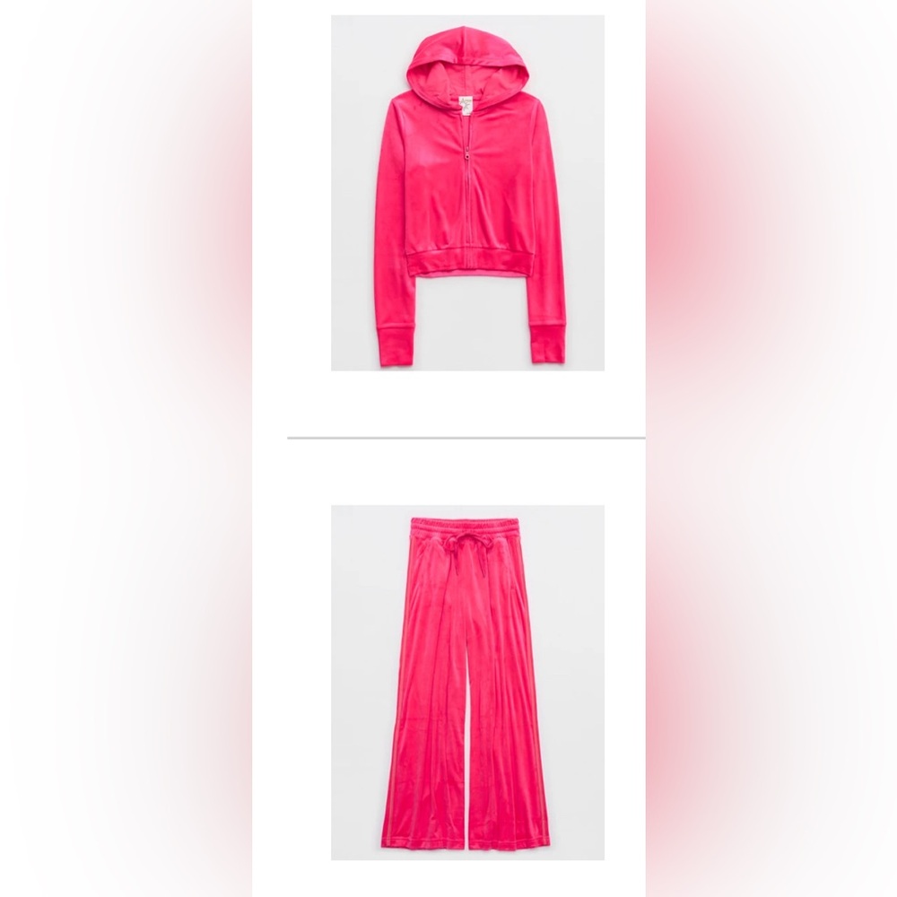 Velour Track Suit